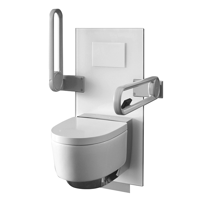 WC move mit Klappgriffen ohne Typo freigestellt